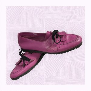 Liz Wear Size 7.5 AA Leather Driving Loafers